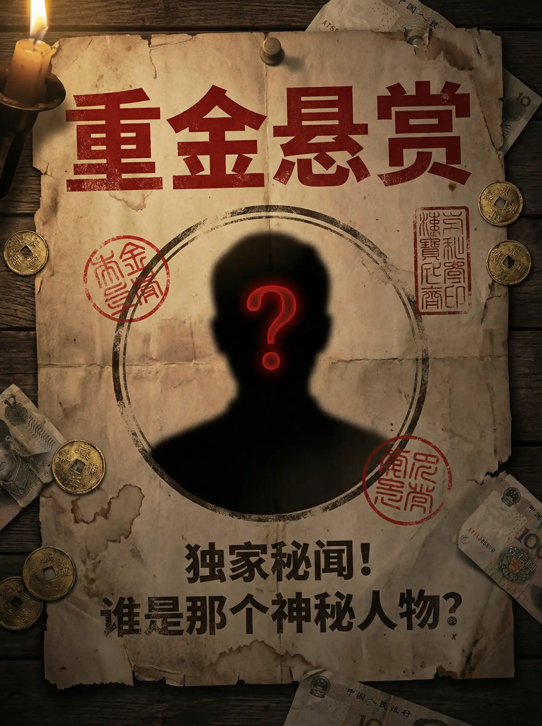 小宵虎南 - 重金悬赏线索征集令